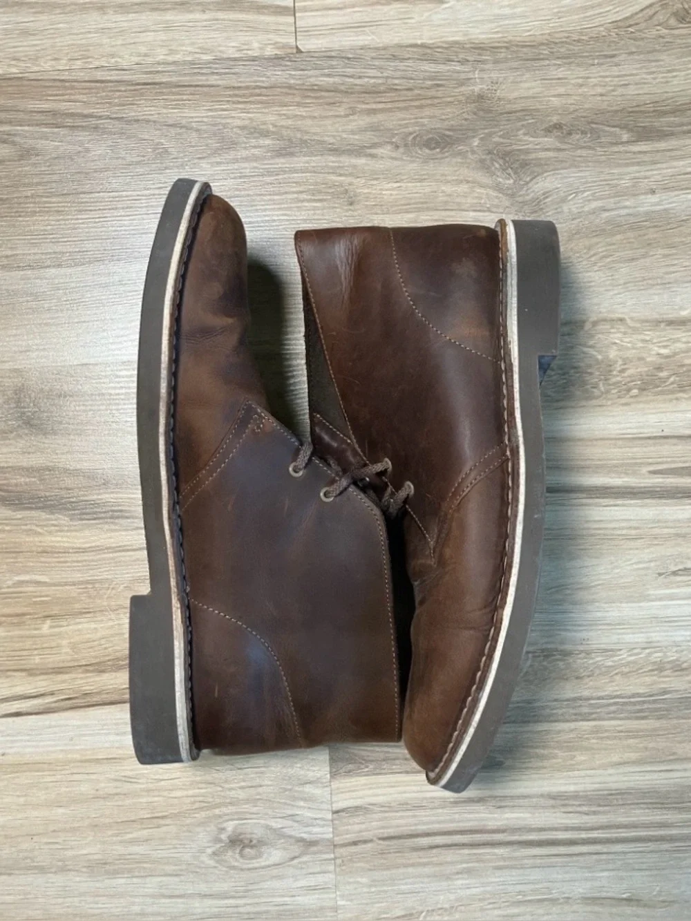 Clarks Bushacre 2 Beeswax Chukka Boot